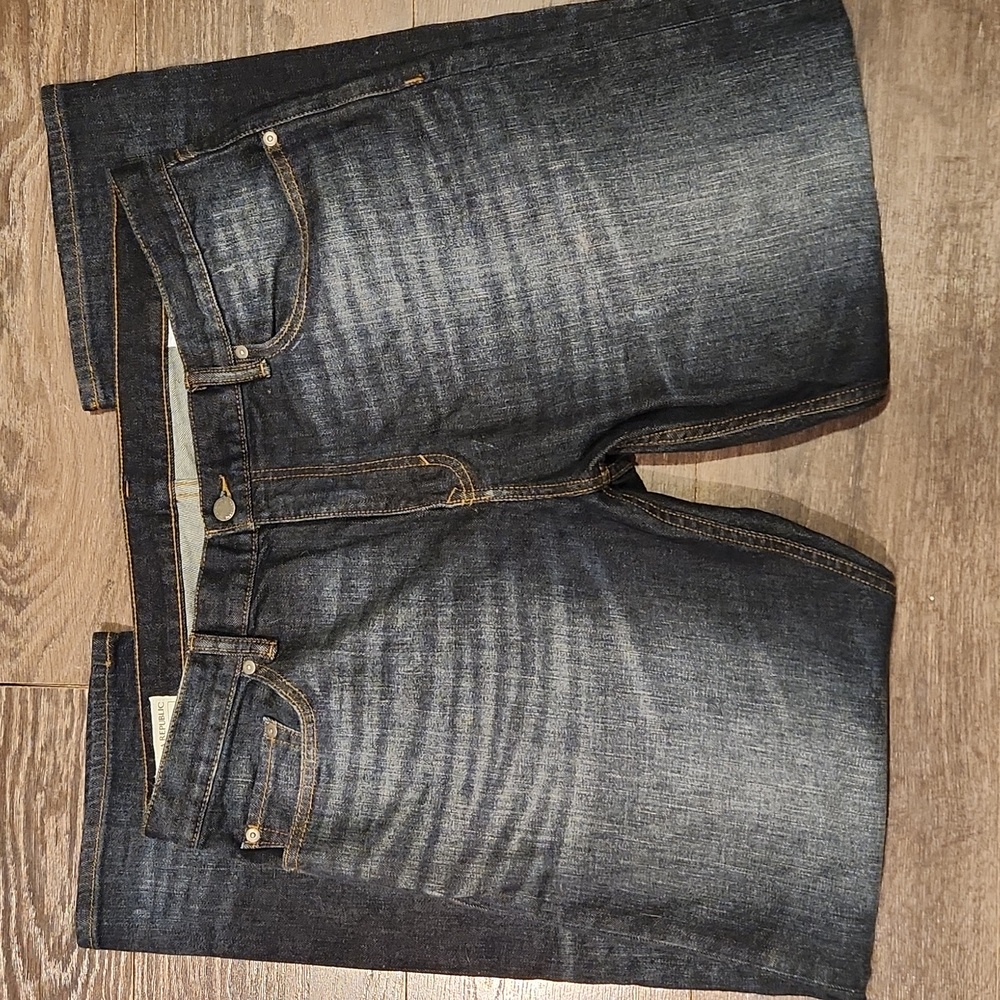 Banana Republic Dark Blue Straight Men Jeans